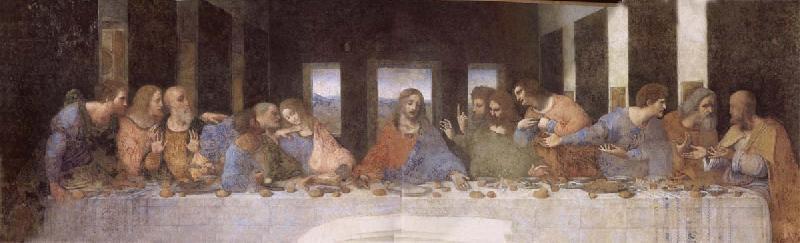 LEONARDO da Vinci Last Supper France oil painting art